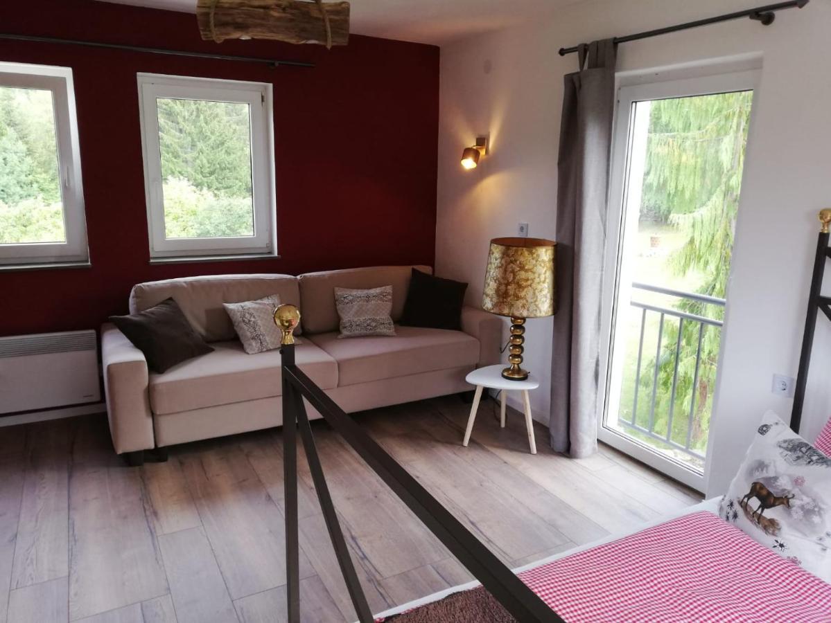 Fahrenbach-Alm Apartment Trostau Bagian luar foto